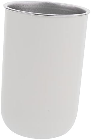 Kontonty Fun Practical Round Steel Bath Storage Cup
