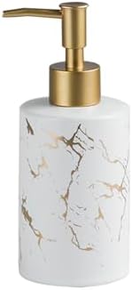 Elegant Liquid Marble Pattern Soap Dispenser