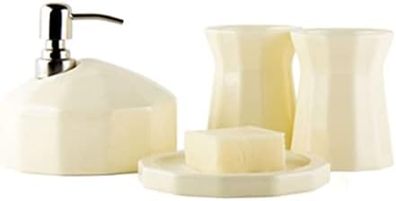 Moisture Four-Piece Bathroom Dispenser Set