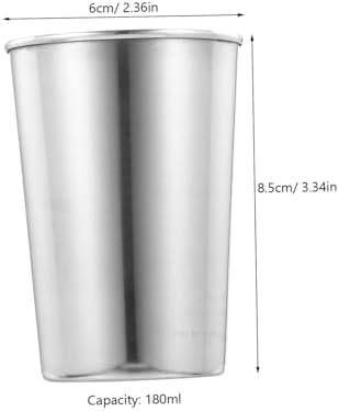 Bathroom Steel Tumbler 180ml