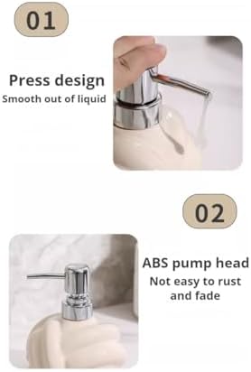Stylish Soap Dispenser with Pump 250ml Steel Refillable