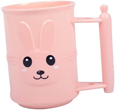 BRIGHTFUFU Cartoon Rabbit Toothbrush Tumbler