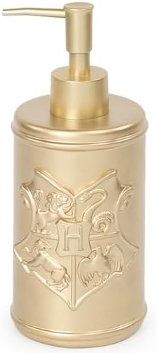 Gold Hogwarts Crest Bath Dispenser