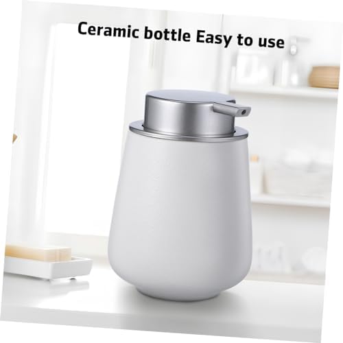 Modern Aesthetic Pharmacy Grade Dispenser with Overflow for Shower Shampoo and Conditioner