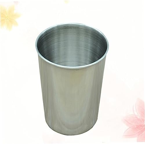Two-Pack Stainless Steel Water Toothbrush Holder Cups 180ml Everyone Likes