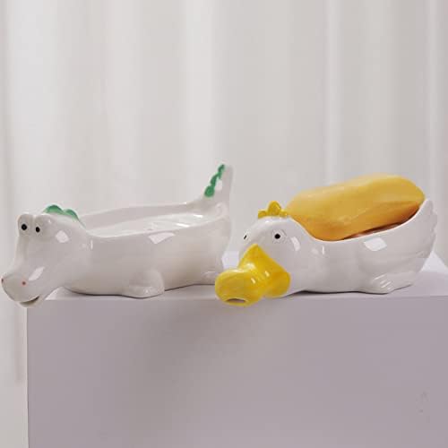 Cool Ceramic Soap Dish Duck Design for Bathroom Decor