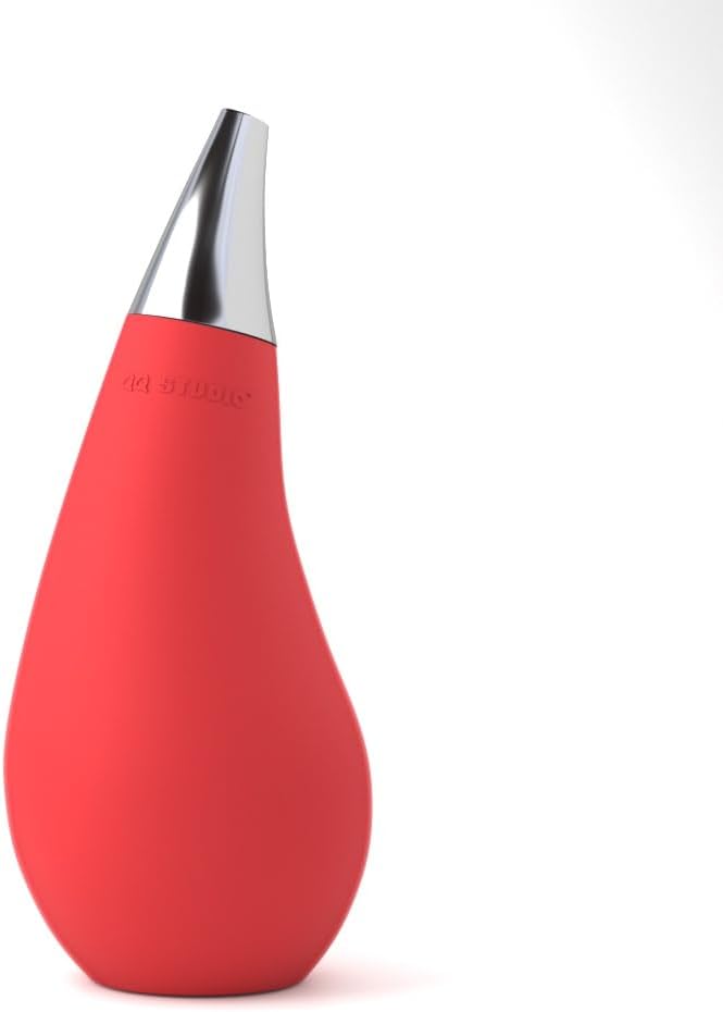 Variety of Colors Flow Squeezable Soap Dispenser Red
