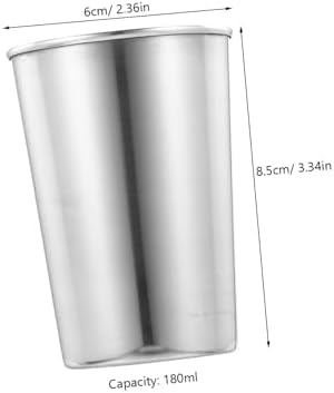 Stainless Steel Bathroom Tumbler by Hemobllo