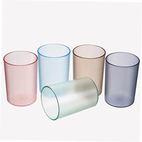 HOOTNEE Transparent Toothbrush Cup Gargle Mug