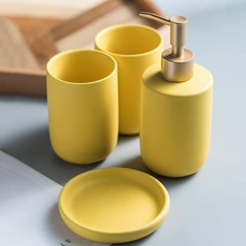 3-Piece Ceramic CounterSoap Dispenser Set