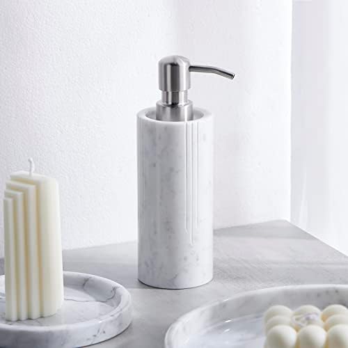 Luxury White Marble Soap Dispenser