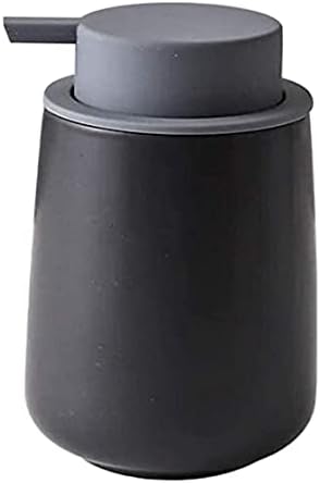 INKTUS Premium Ceramic Soap Dispenser 380ml Black