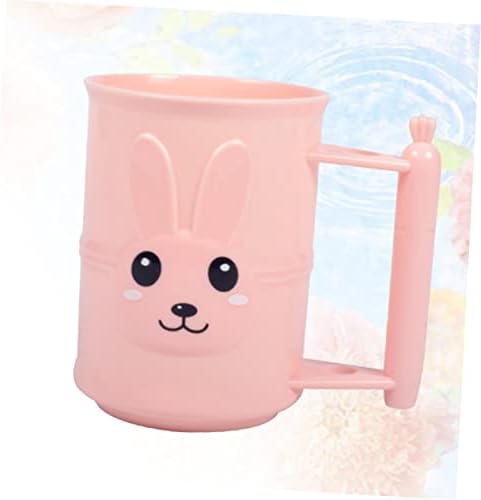 BRIGHTFUFU Cartoon Rabbit Toothbrush Tumbler