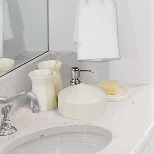 Moisture Four-Piece Bathroom Dispenser Set