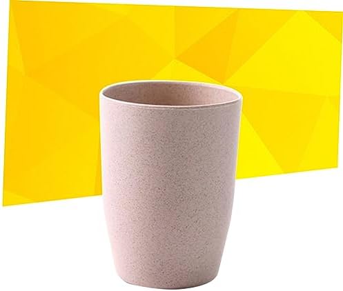ABOOFAN Wheat Stem Rinsing Tumbler Eco-Friendly Family- friendly and Easy to Clean