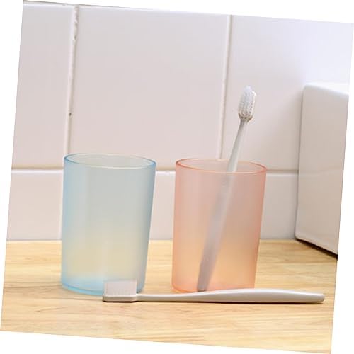 HOOTNEE Transparent Toothbrush Cup Gargle Mug