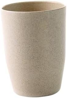 ETHZZLE Bathroom Tooth Cup Wheat Straw Tumbler