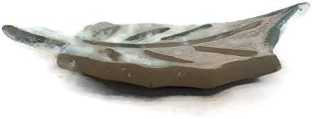 Green Ceramic Soap Dish Handmade Eco-Friendly