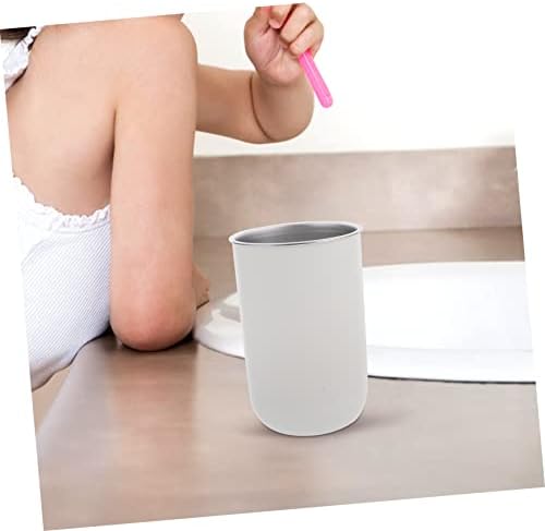 Stainless Steel Tumbler for Toothbrush Organizing - Practical Style in the Bathroom