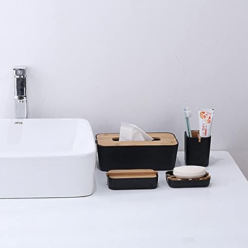 2 Pack Bamboo Soap Dish