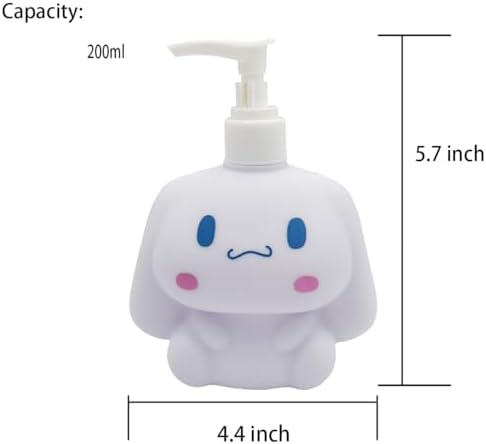 Cute Cartoon Animal Hand Soap Pump Lotion Dispenser Dinosaur ShapedReusable