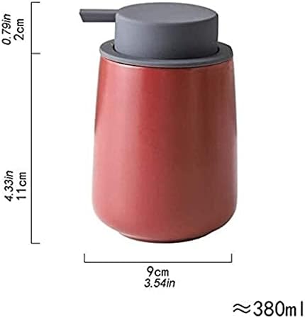 Modern Hand-Crafted Green Bath Soap Dispenser