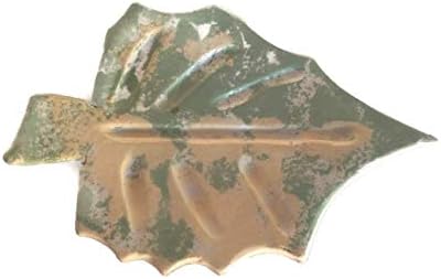 Green Ceramic Soap Dish Handmade Eco-Friendly