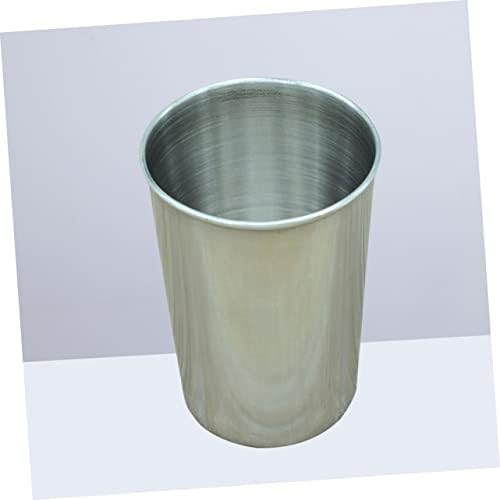 Two-Pack Stainless Steel Water Toothbrush Holder Cups 180ml Everyone Likes