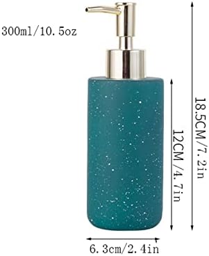 Moisture ceramic soap dispenser set