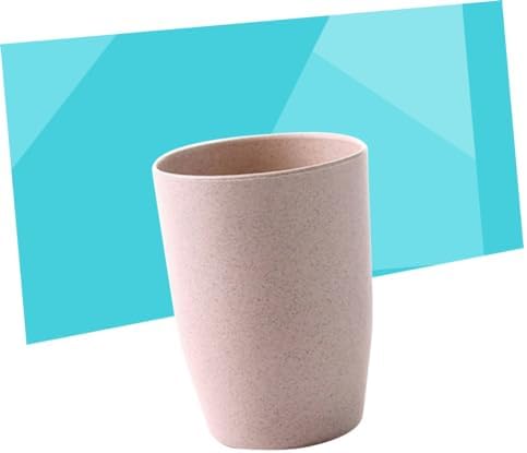 Nature-Made Round Mouthwash Cup