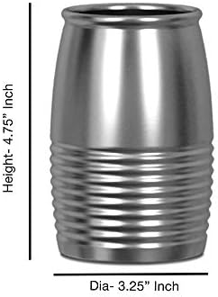 Sturdy stainless steel tumbler for the bathroom