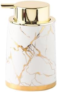 400ml Ceramic Foaming Soap Dispenser with Marble Design
