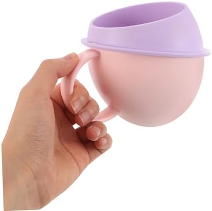 STOBAZA 2pcs Bathroom Mouthwash Cup with Handle