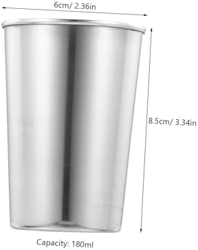 Sturdy Aesthetic Stainless Steel Bath Tumbler for Clean Living