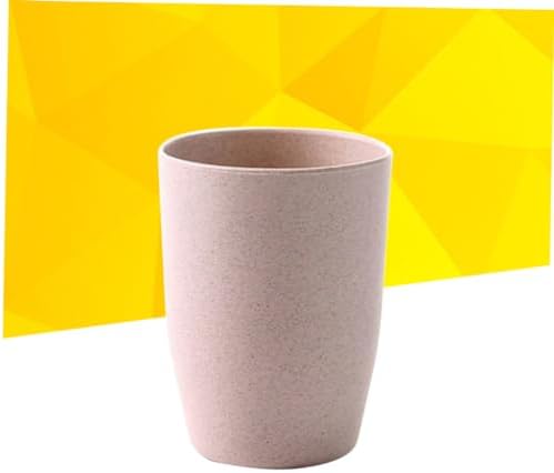 Wheat Straw Bathroom Tumbler - Stackable Eco-Friendly Easy Clean