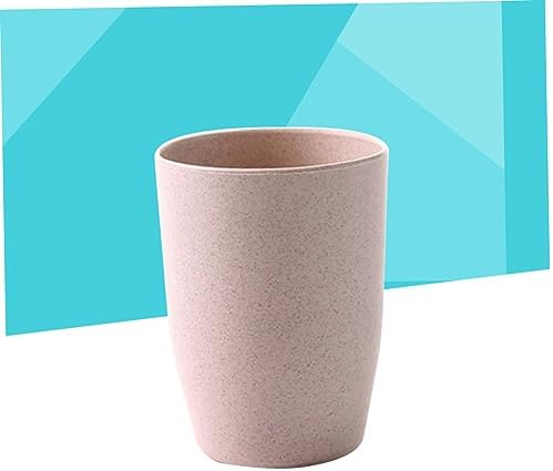 Bathroom Wheat Straw Cup Tumbler for Kids and Adults