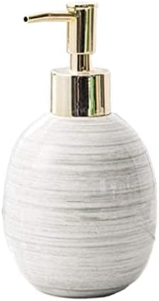 Beautiful Ceramic soap dispenser elegant design perfect for bathroom and kitchen use