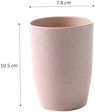 Bathroom Wheat Straw Cup Tumbler for Kids and Adults