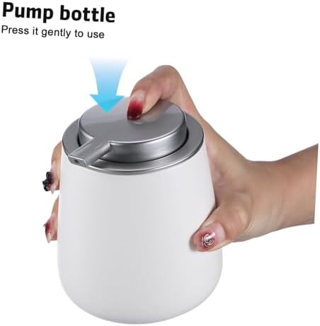 Modern Aesthetic Pharmacy Grade Dispenser with Overflow for Shower Shampoo and Conditioner