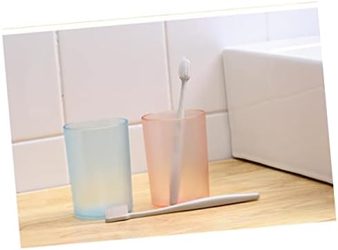 HOOTNEE Transparent Toothbrush Cup Gargle Mug