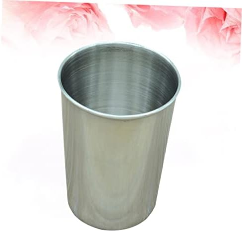 Two-Pack Stainless Steel Water Toothbrush Holder Cups 180ml Everyone Likes