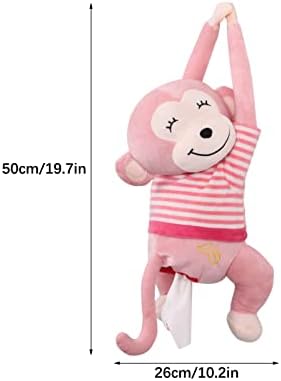 FQQWEE Cartoon Monkey Tissue Holder