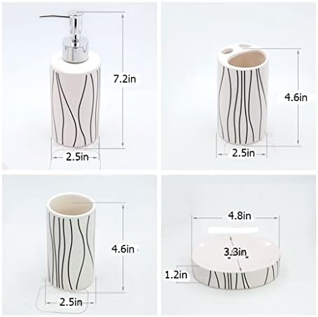 Bathroom Set 5-Piece Dispenser Collection