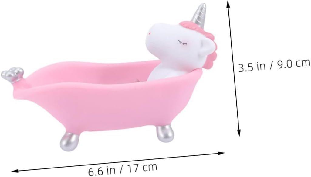 ABOOFAN 2-Pack Cute Cartoon Animal Soap Dish
