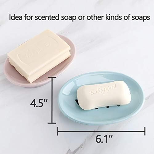 2-Pack Soap Dish with Drain System WYOK