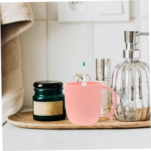 Two-Piece Dolphin Tail Handle Toothbrush Storage Cups