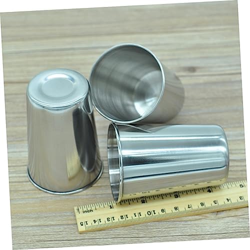 Stainless Steel Bathroom Tumbler Pair Silver Design for Home Use Durable Stylish