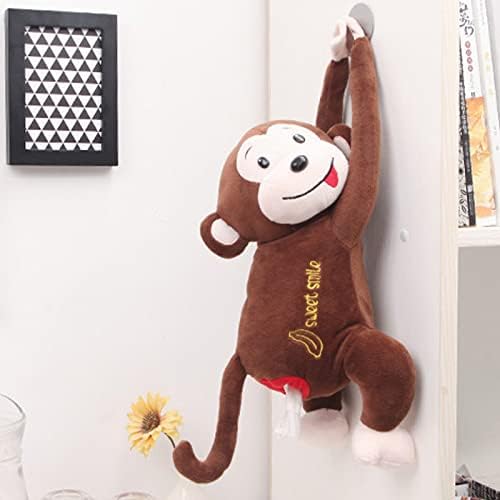 FQQWEE Cartoon Monkey Tissue Holder