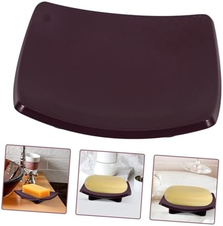 Elegant Curved Bar Soap Dish for Home Bathroom Use