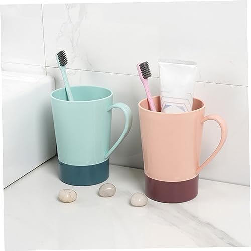SHOWERORO - 4-Piece Dual Use Toothbrush Toothpaste Holder for Home Travel